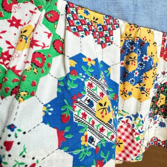 Vintage Floral Patchwork Maxi Dress - Picture 10 of 12